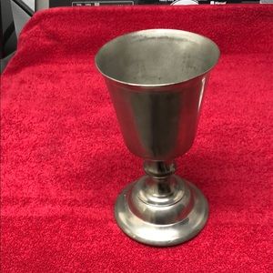 Woodbury Pewter’s Chalice-Goblet in good cond.